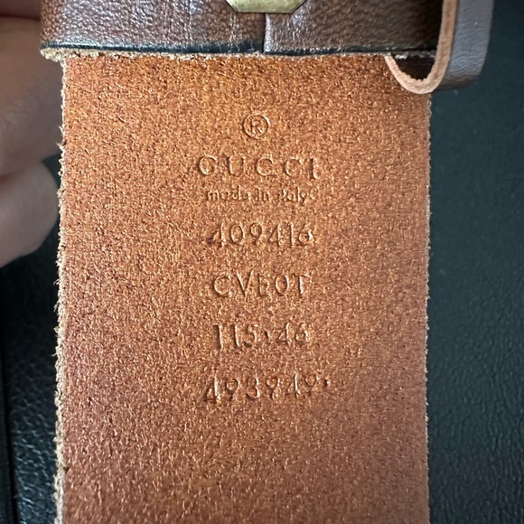 ❣️SOLD❣️Authentic Gucci Marmont belt - Picture 4 of 4